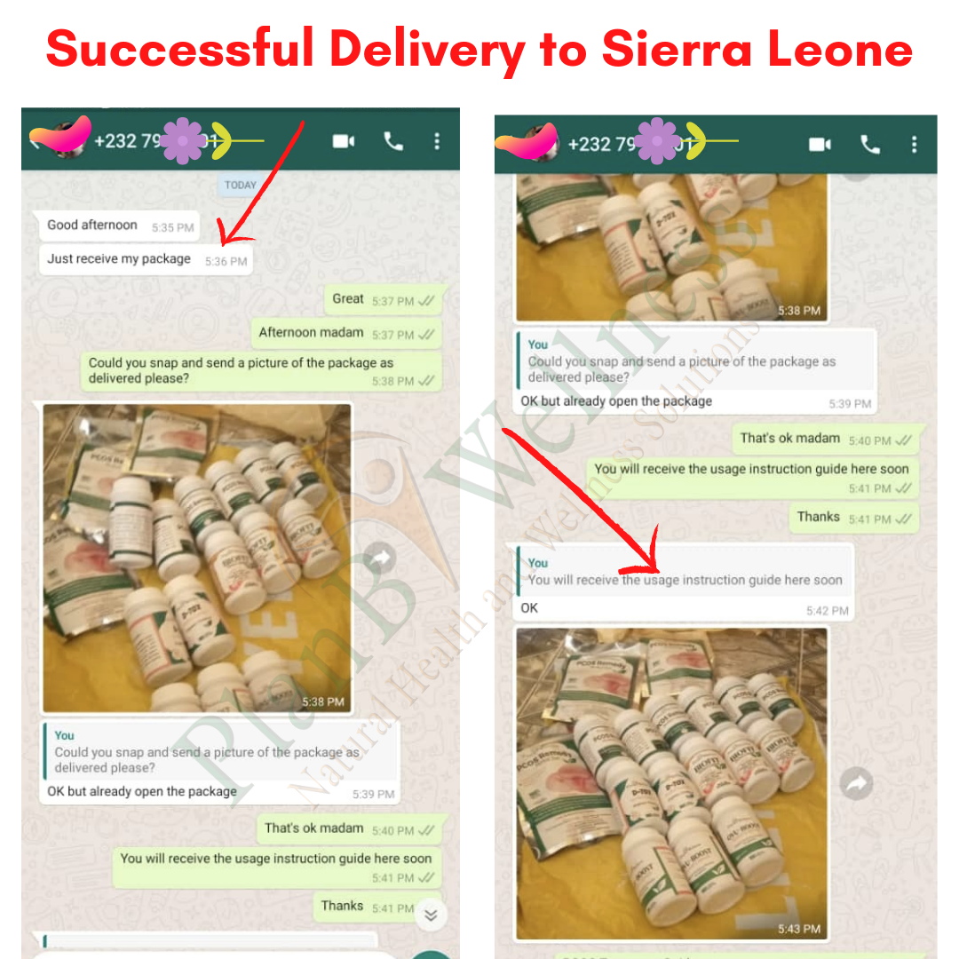 Successful Delivery to Sierra Leone by Plan B Wellness