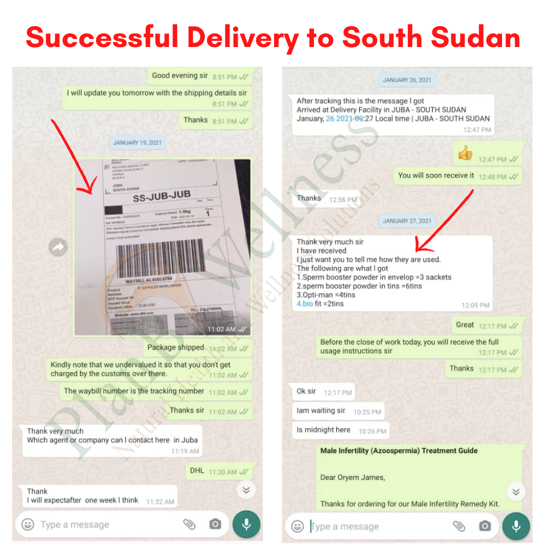 Successful Delivery to South Sudan by Plan B Wellness